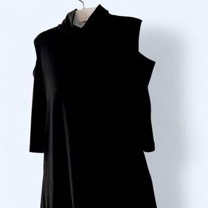 Clara Sunwoo Elegant open shoulder Black top XS